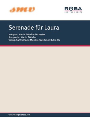 cover image of Serenade für Laura